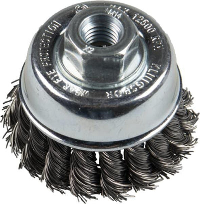 Klingspor Stålkopbørste 65 mm, 0.5 mm tråd, M14