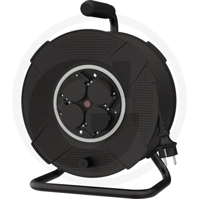 Kabeltromle ip44 40 m Granit black edition