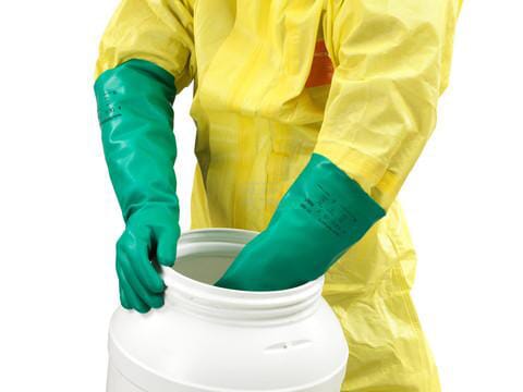 Ansell AlphaTec® 37-185 Kemikaliehandsker, Størrelse 7