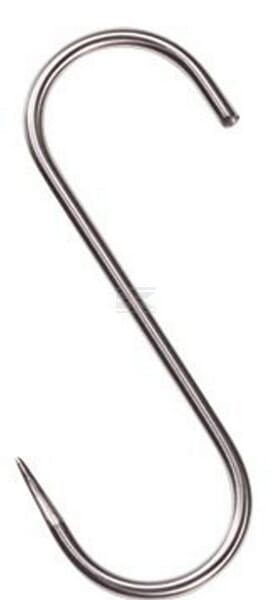 Lava S-hage i rustfrit stål 180x7 mm, 85 kg