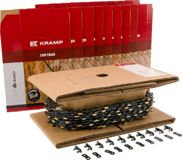 Kramp Savkæde 3/8" 1,3mm 410 DL Halvmejsel 25ft