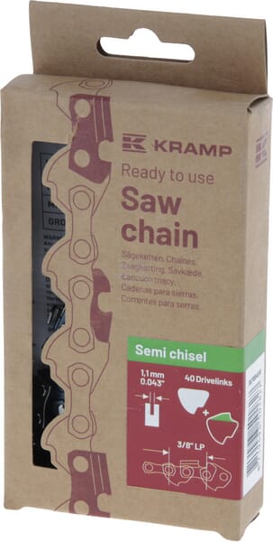 Kramp Savkæde 3/8" 1,1mm 40 DL halvmejsel