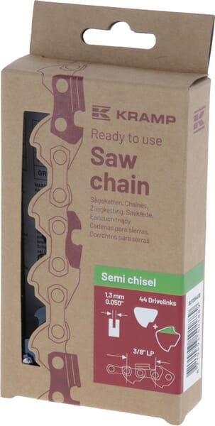 Efficiency Savkæde 3/8" 1,3 mm 44 DL Halvmejsel