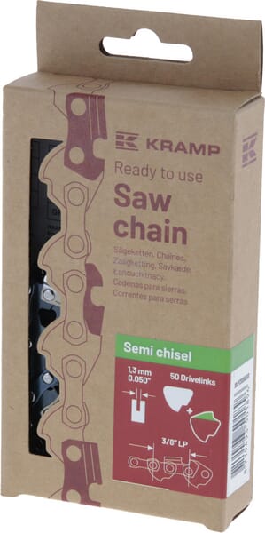 Efficiency Savkæde 3/8" 1,3 mm 50 DL Halvmejsel