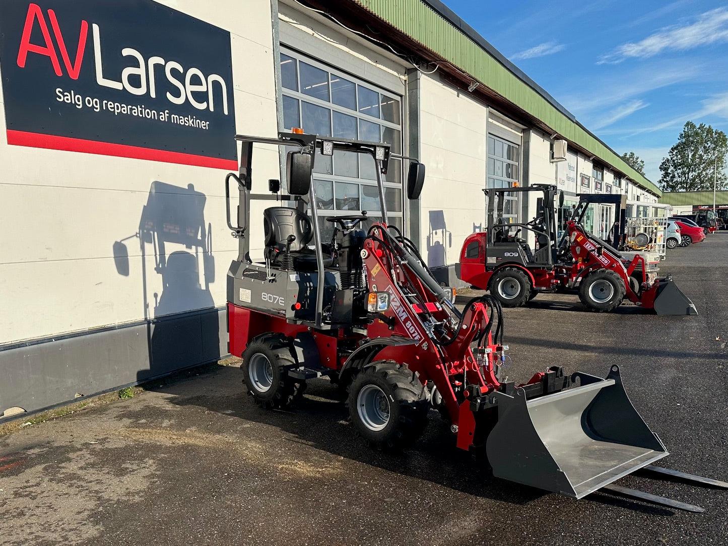 HZM 807E Elektrisk Minilæsser