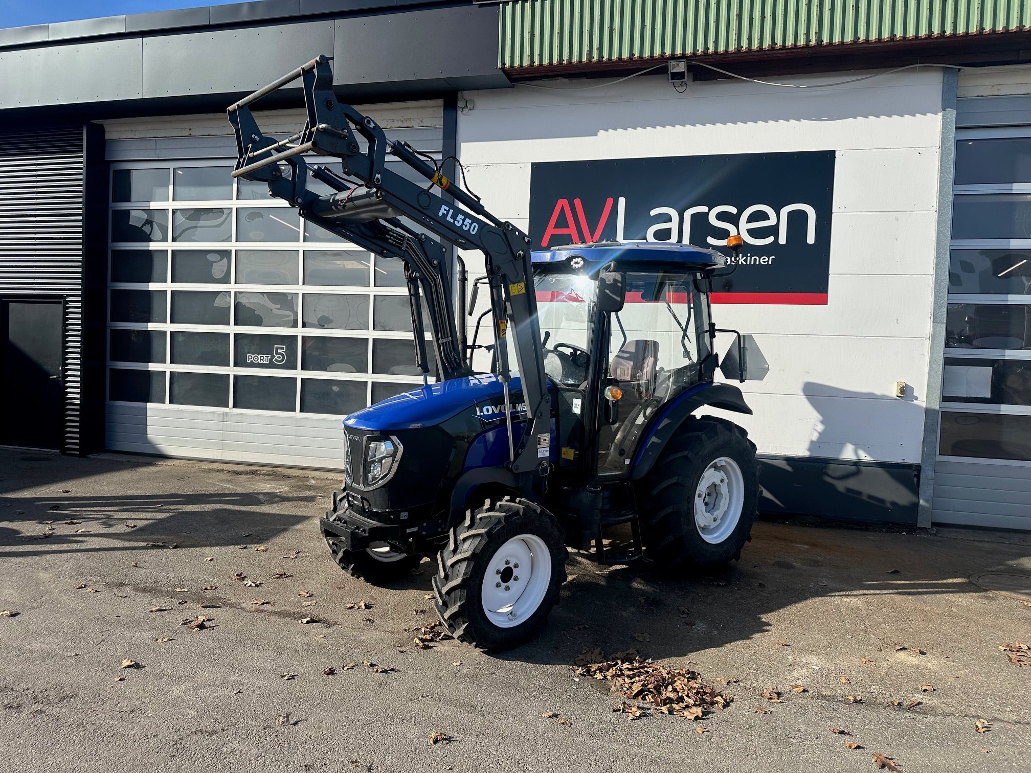 Lovol 504-m 4wd med frontlæsser