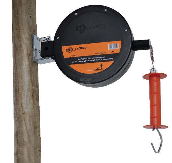 Gallagher Automatisk Opruller Terra Bro, 15m 40mm Polytape