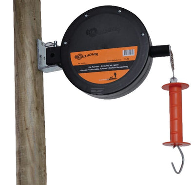 Gallagher Automatisk Opruller Terra Bro, 15m 40mm Polytape