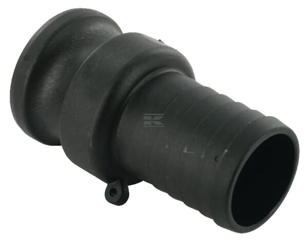Camlock Type E 1-1/2" slangeende 40 mm polypropylen