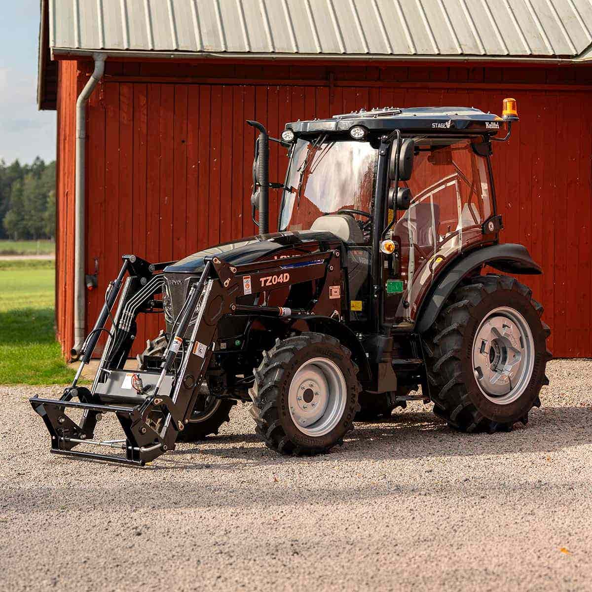 Traktor Lovol 55 hk PRO 4WD med frontlæsser, Stage V – produktbillede 01