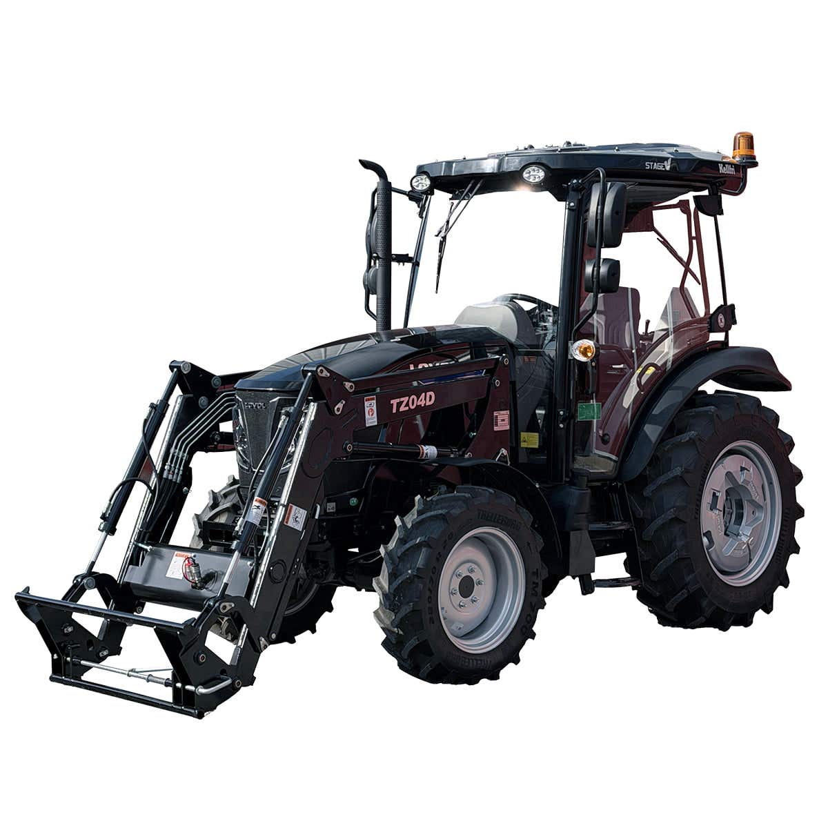 Traktor Lovol 55 hk PRO 4WD med frontlæsser, Stage V – produktbillede 53