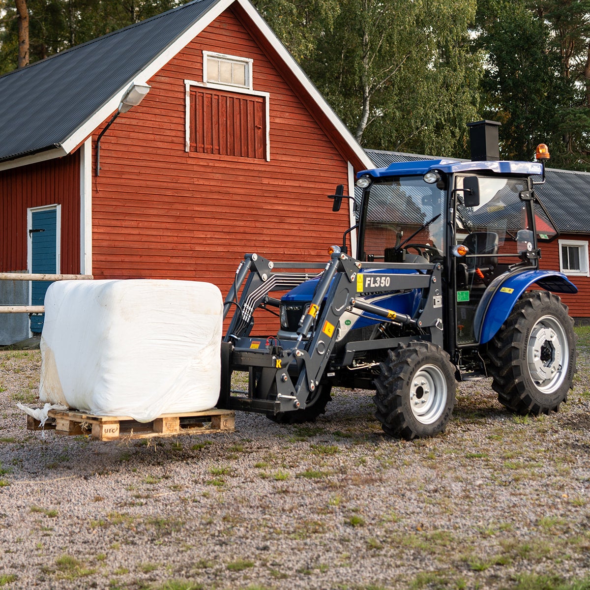 Traktor Lovol 25 hk med frontlæsser, uden førerhus, Stage V – produktbillede 01
