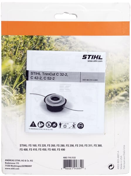 Stihl Trimmerhoved TrimCut 42-2 til buskryddere