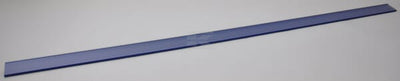 Prisskinne 1235x40mm Blå til butiksudstyr