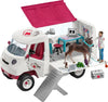 Schleich Mobil Dyrlæge med Føl – Legetøj