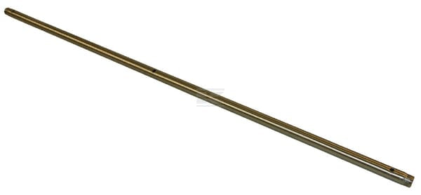 1/2" rustfrit stål, rør 107 cm 3 styk Ø7 huller