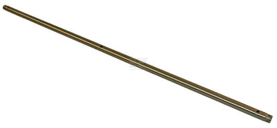 1/2" rustfrit stål, rør 107 cm 3 styk Ø7 huller