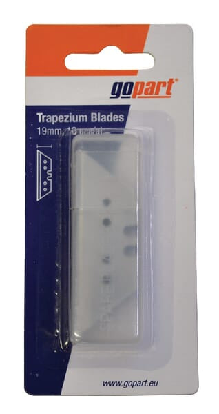 Gopart Trapezblade – 10 stk. til knive og skrabere