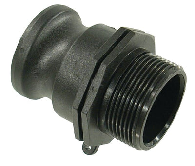 Camlock Type F 1-1/2" udvendigt gevind polypropylen