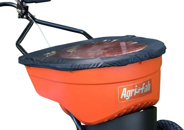 Agri-Fab Salt-/gødningsspreder, Skubbemodel, 60 kg