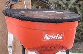 Agri-Fab Salt-/gødningsspreder, Skubbemodel, 60 kg