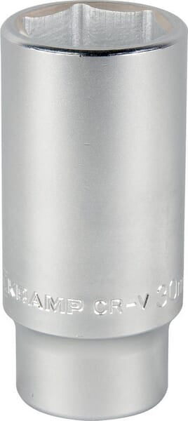 Kramp Topnøgle 3/4" 6-kant, lang 30 mm, 90 mm længde