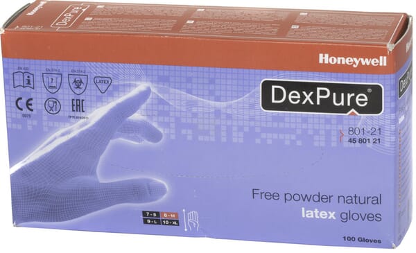 DexPure Engangshandsker, pudderfri latex, str. M