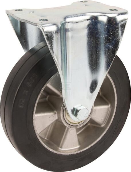 Tente Fast Hjul Gummi Ø200x50 mm, 450 kg Belastning