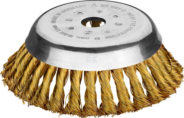 Premium Pro Ukrudtsbørste Messing 155 mm 30 knuder