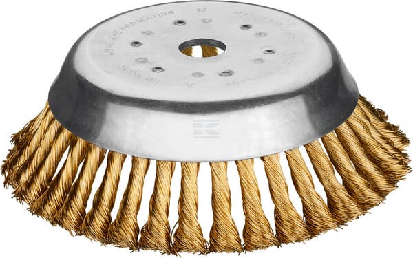 Premium Ukrudtsbørste Messing Pro 180 x 25,4 mm 36 knuder