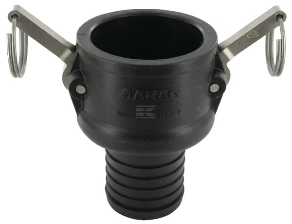 Camlock type C 2" slangeende polypropylen