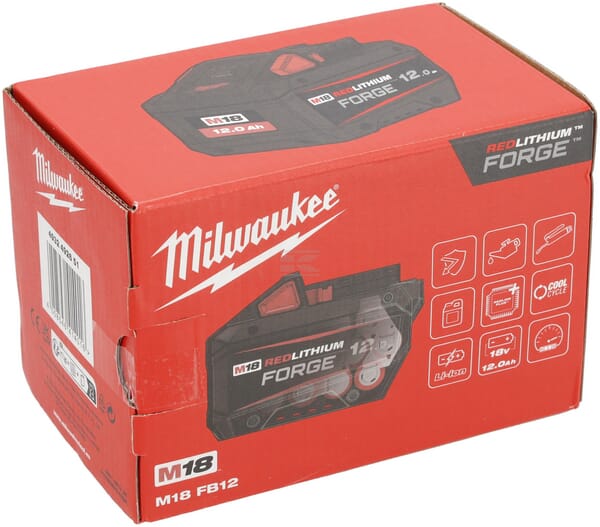 Milwaukee M18FB12 Batteri 18V 12Ah HIGH OUTPUT