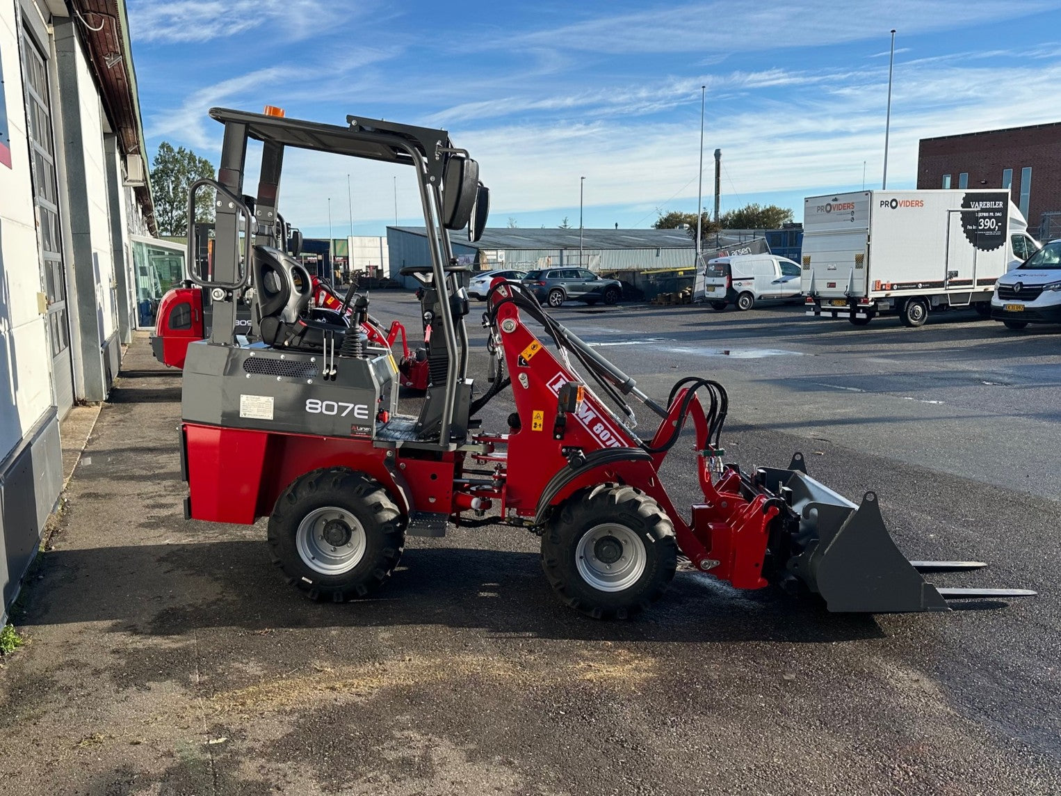 HZM 807E Elektrisk Minilæsser