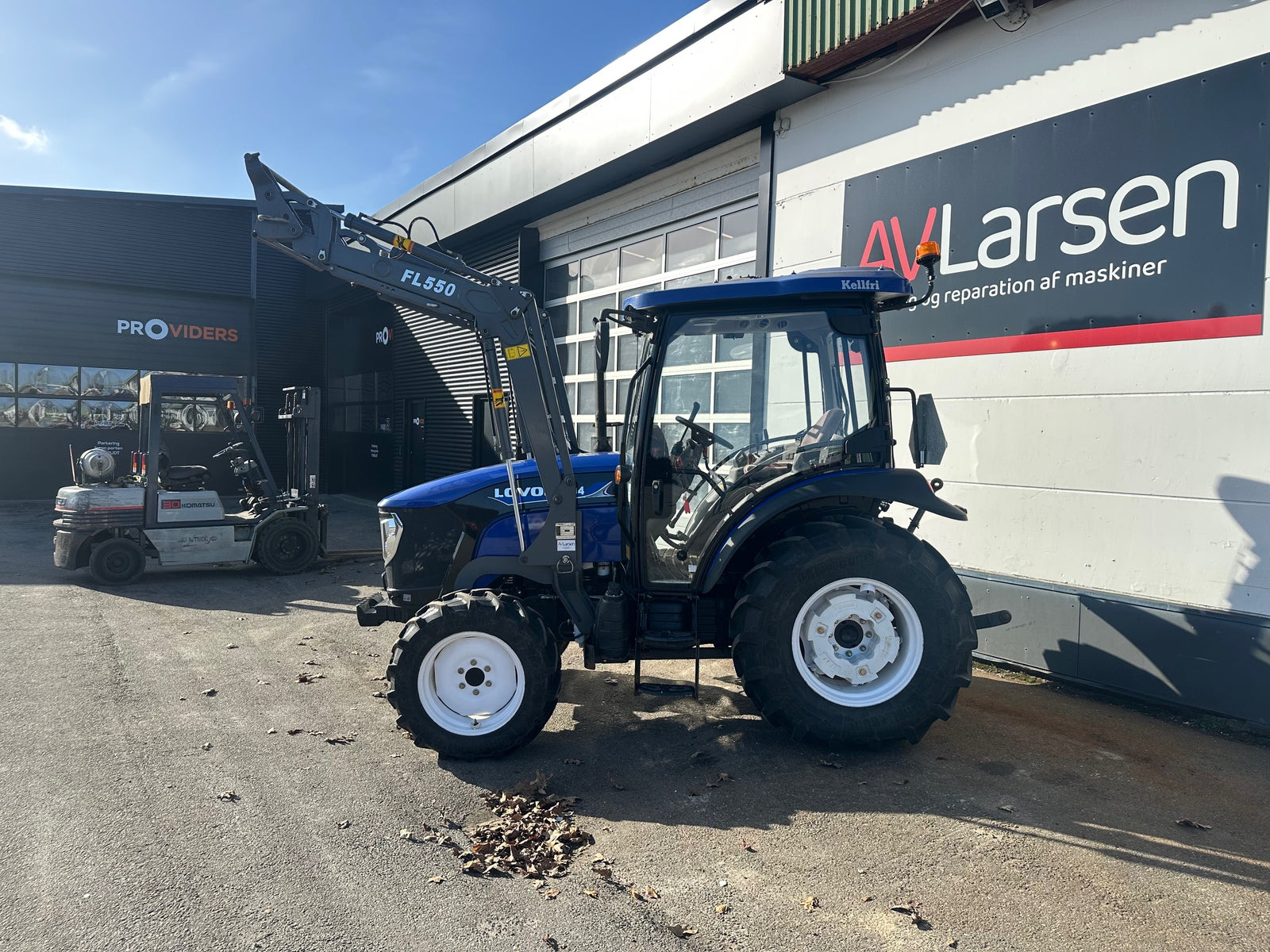 Lovol 504-m 4wd med frontlæsser