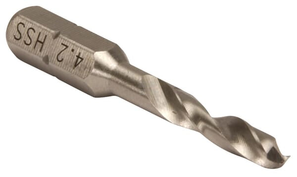 Bohrcraft Bitsbor 4,2 mm til M5 Gevind, 45 mm Længde