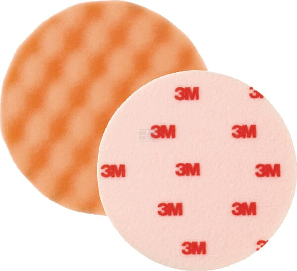 3M Orange Polersvamp 133 mm (2 stk.)