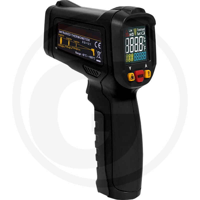 Infrarød termometer
med opbevaringstaske Granit black edition