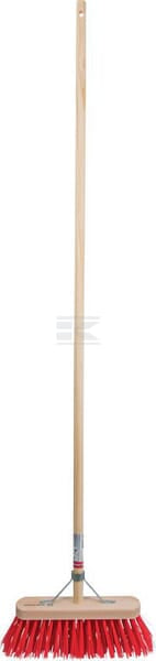 Syntetisk kost 29 cm med 140 cm skaft