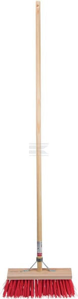 Syntetisk kost 35 cm med 150 cm skaft