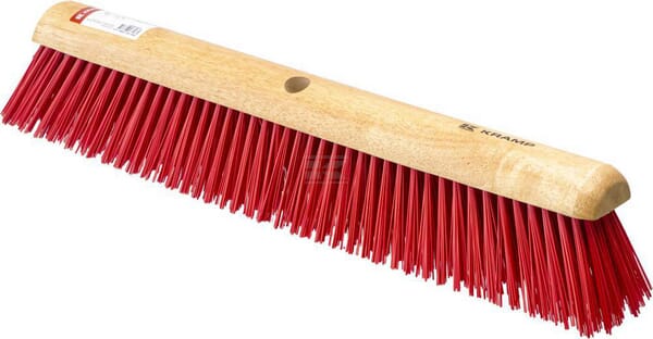 Syntetisk gadekost 60 cm rund