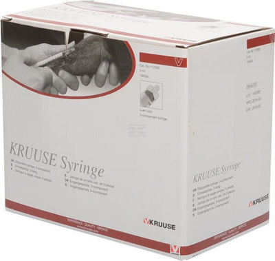 Primatech Engangssprøjte 5 ml, 3-komponent Luerlock