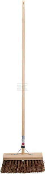 Kost, bassine, 37 cm med skaft 150 cm