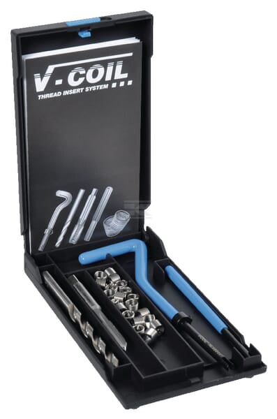 V-Coil Reparationssæt til Gevind M6 x 1.0