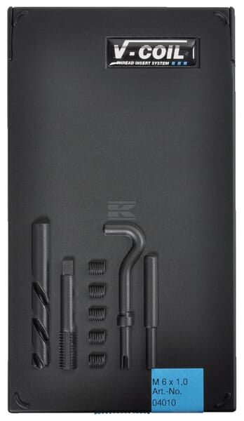 V-Coil Reparationssæt til Gevind M6 x 1.0