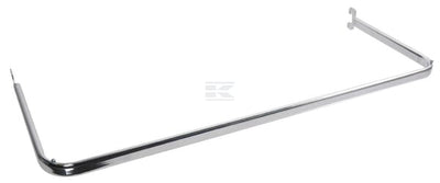 Bøjlestang 100 x 35 mm, Krom