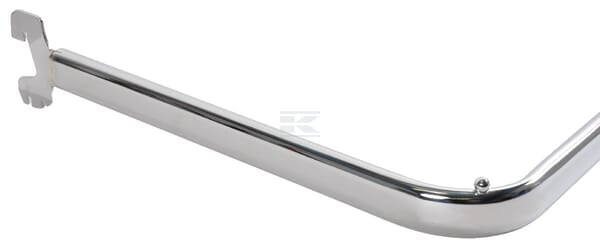 Bøjlestang 100 x 35 mm, Krom