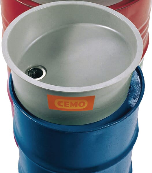 Cemo Tragte GRP til 60 liters tromle