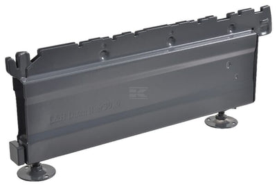 Lav Fod 37x16 cm, Skifergrå Butiksinventar