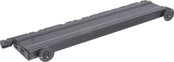 Lav fod 57 x 16 cm, skifergrå