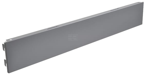 Konsolpanel 10 x 66,5 cm, hvid/aluminium